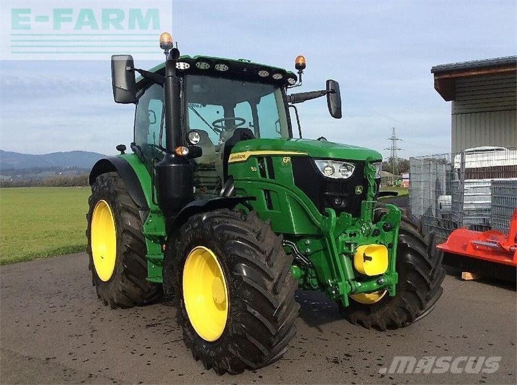 John Deere 6r 150 Traktory