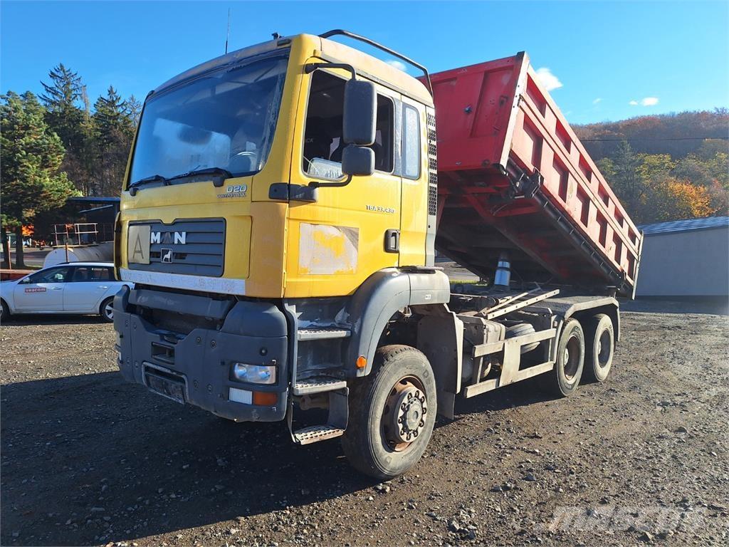MAN TGA 33.430 6X6 Sklápěče