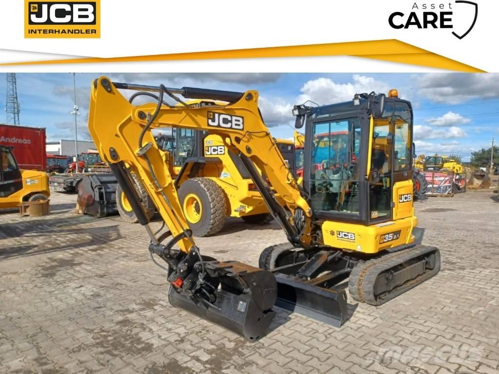JCB 35 Z Mini rýpadla < 7t