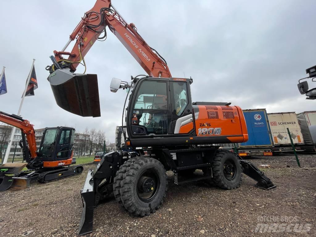 Hitachi ZX180W-7 Kolová rýpadla