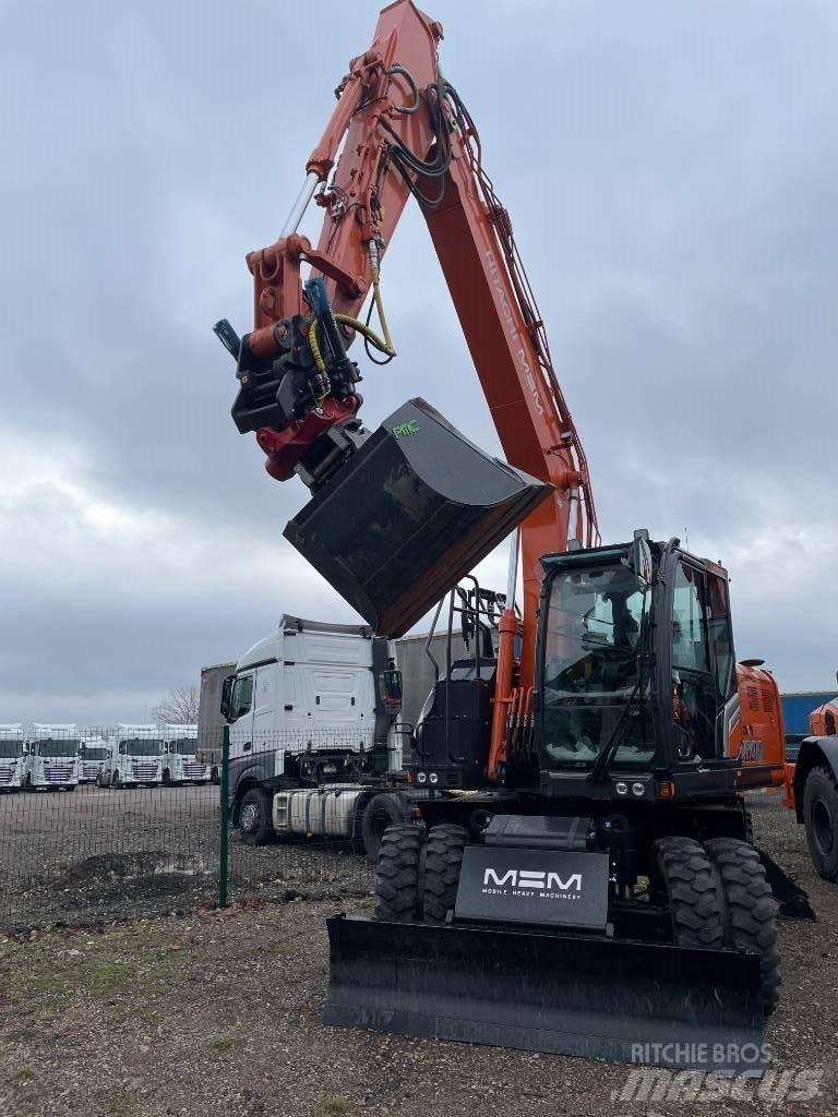 Hitachi ZX180W-7 Kolová rýpadla