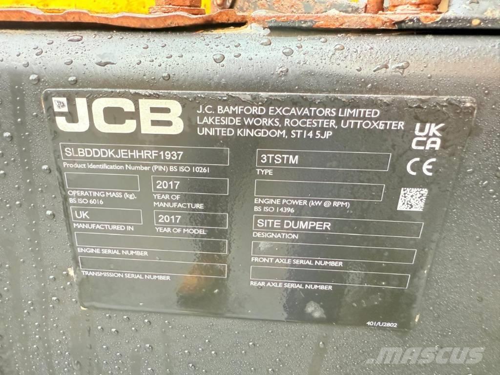 JCB 3 T Swivel Vyklápěcí dempry