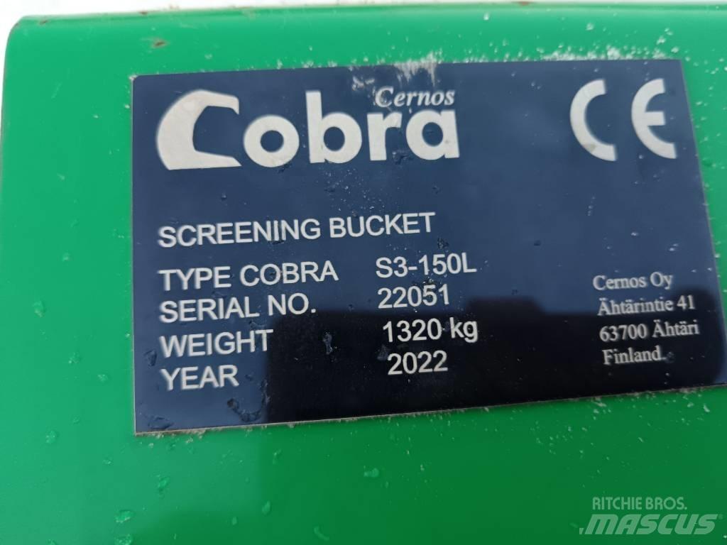 Cobra S3-150L Prosévací lopaty