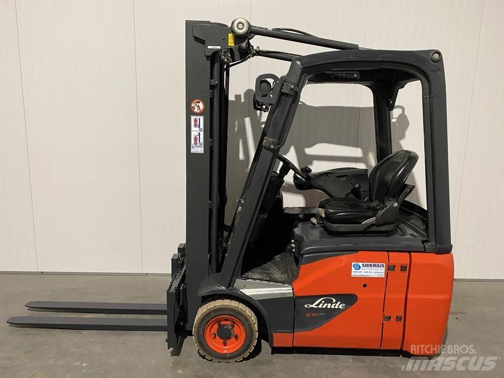 Linde E16C-02 Akumulátorové vozíky