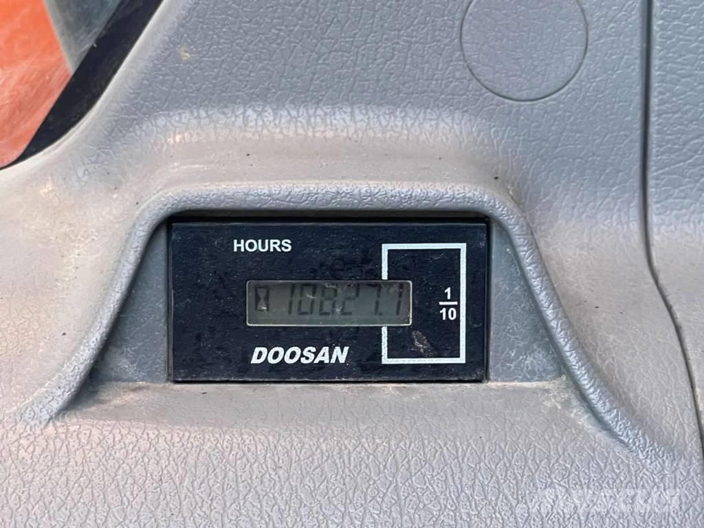 Doosan DX170W-5 Kolová rýpadla