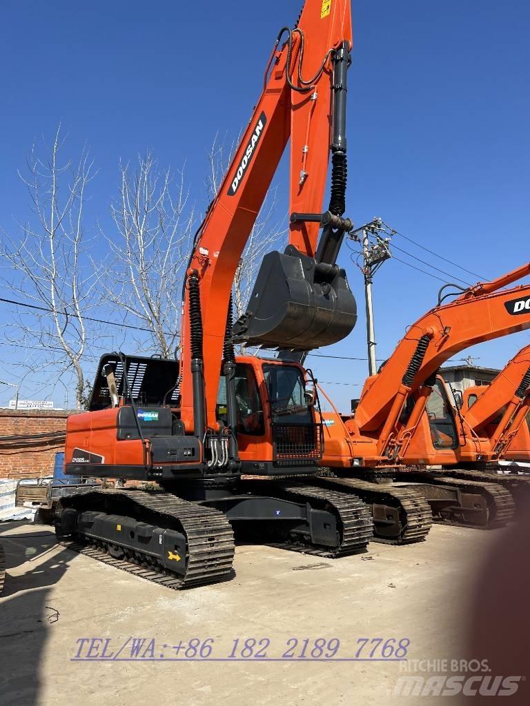 Doosan DX225 Pásová rýpadla