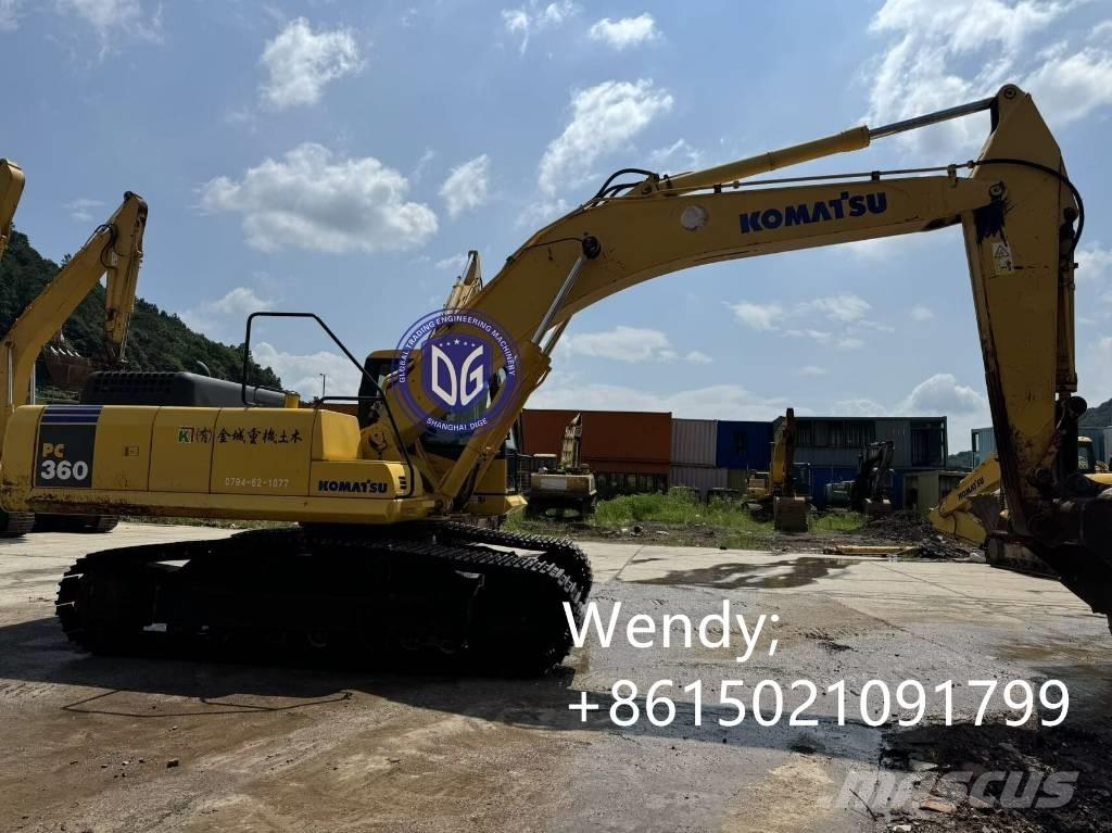 Komatsu PC 360 LC Pásová rýpadla