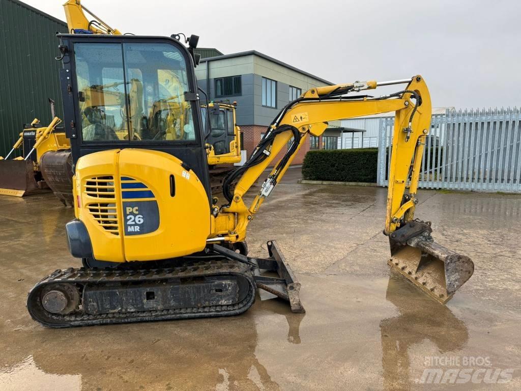 Komatsu PC 26 MR-3 Mini rýpadla < 7t