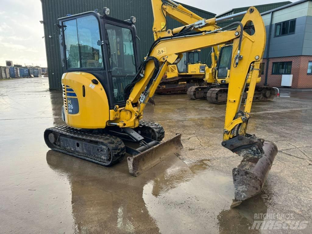 Komatsu PC 26 MR-3 Mini rýpadla < 7t