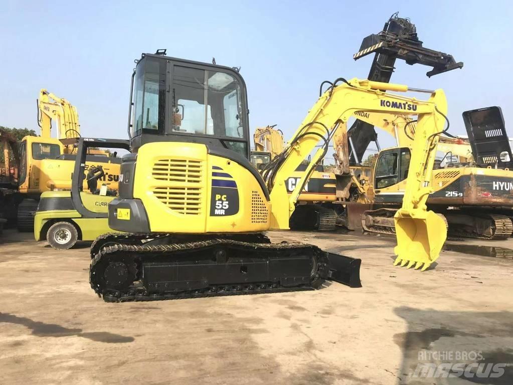 Komatsu PC 55 Pásová rýpadla