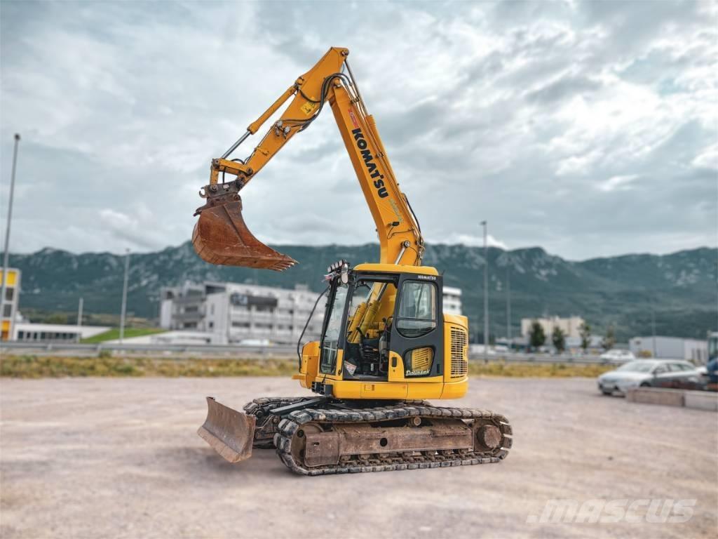 Komatsu PC 138 US Pásová rýpadla