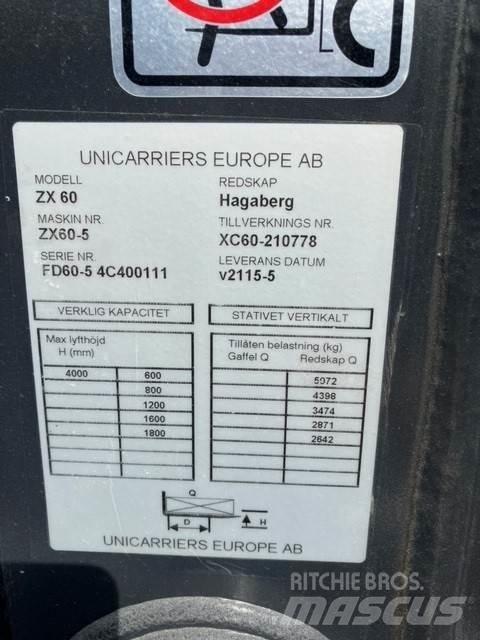 UniCarriers DX60-5 Dieselové vozíky