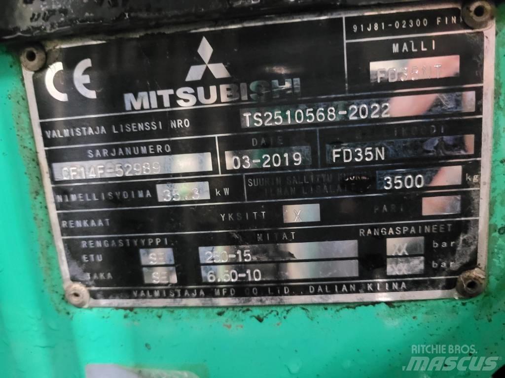 Mitsubishi FD35NTD Dieselové vozíky