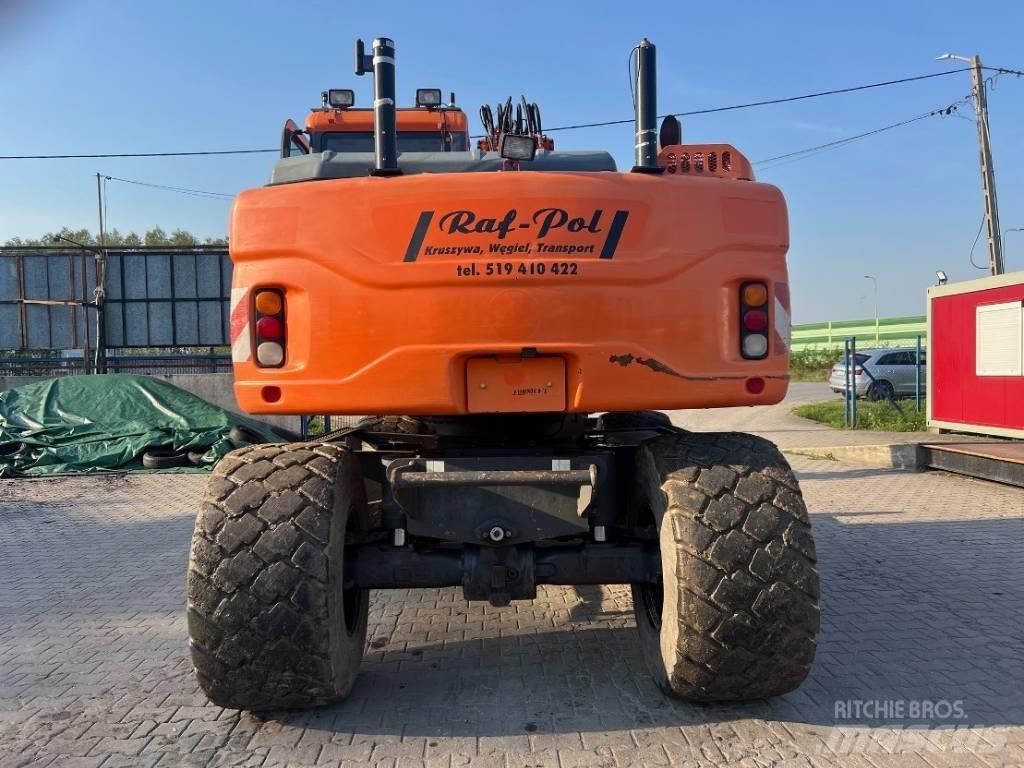 Doosan DX 160 W-3 Kolová rýpadla