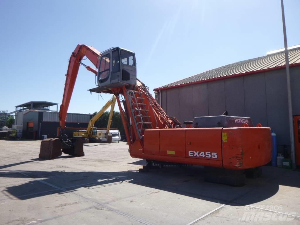 Fiat-Hitachi EX 455 Stroje pro manipulaci s odpadem
