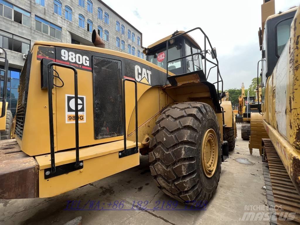 CAT 980G Kolové nakladače