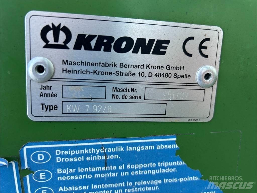 Krone KW 7.92 Obraceče a shrabovače sena