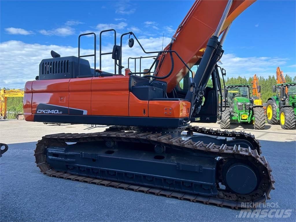 Doosan DX340LC-5 Pásová rýpadla