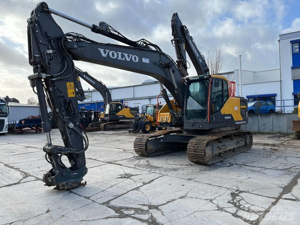Volvo EC220EL Pásová rýpadla