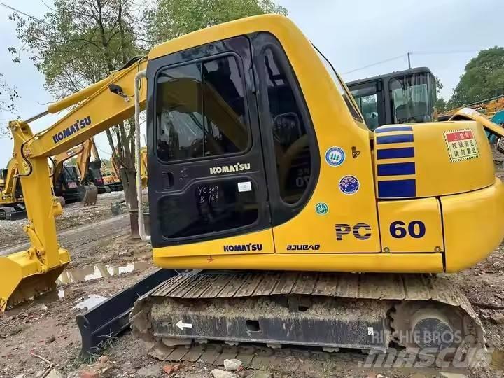 Komatsu PC 60 Pásová rýpadla