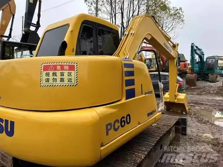Komatsu PC 60 Pásová rýpadla