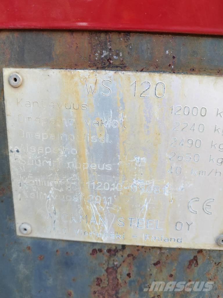 Tuhti WS-120 Sklápěcí přívěs
