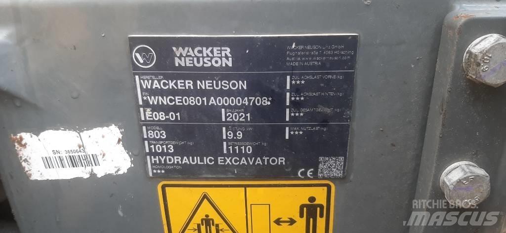 Wacker Neuson 803 Pásová rýpadla