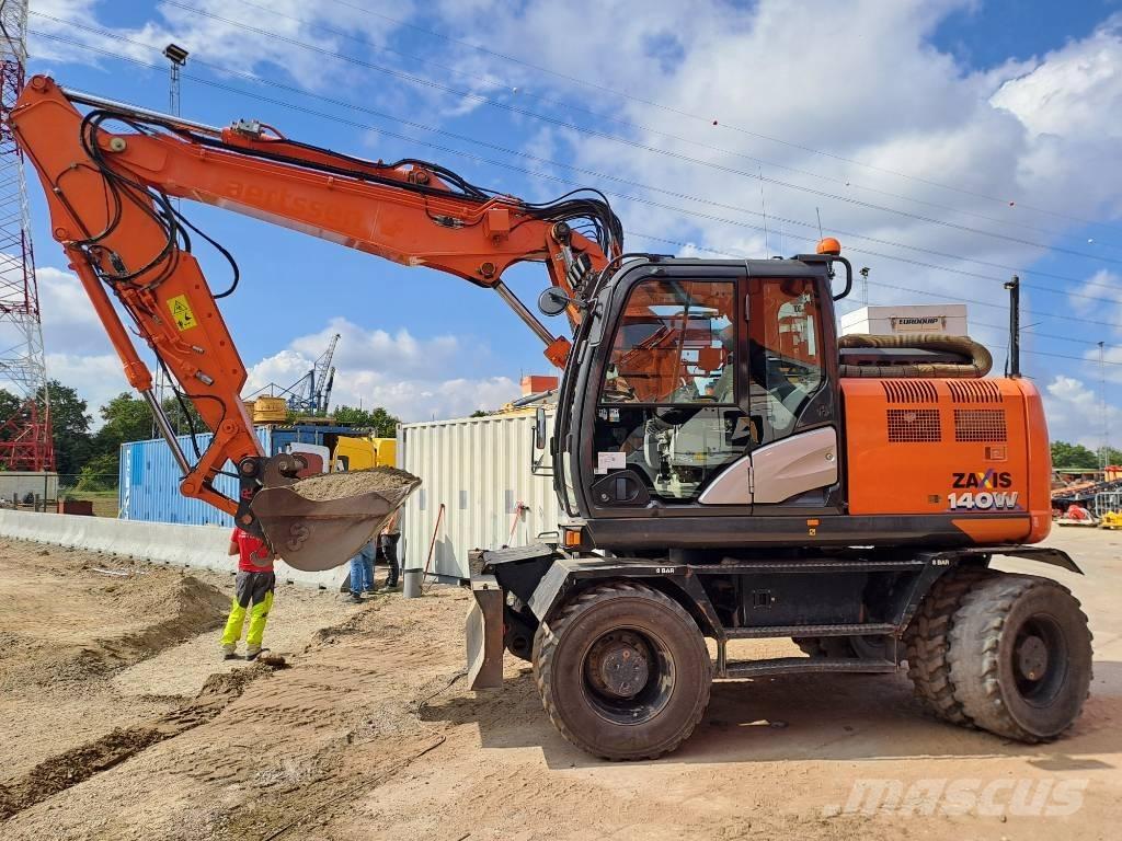 Hitachi ZX140WTB-6 Kolová rýpadla