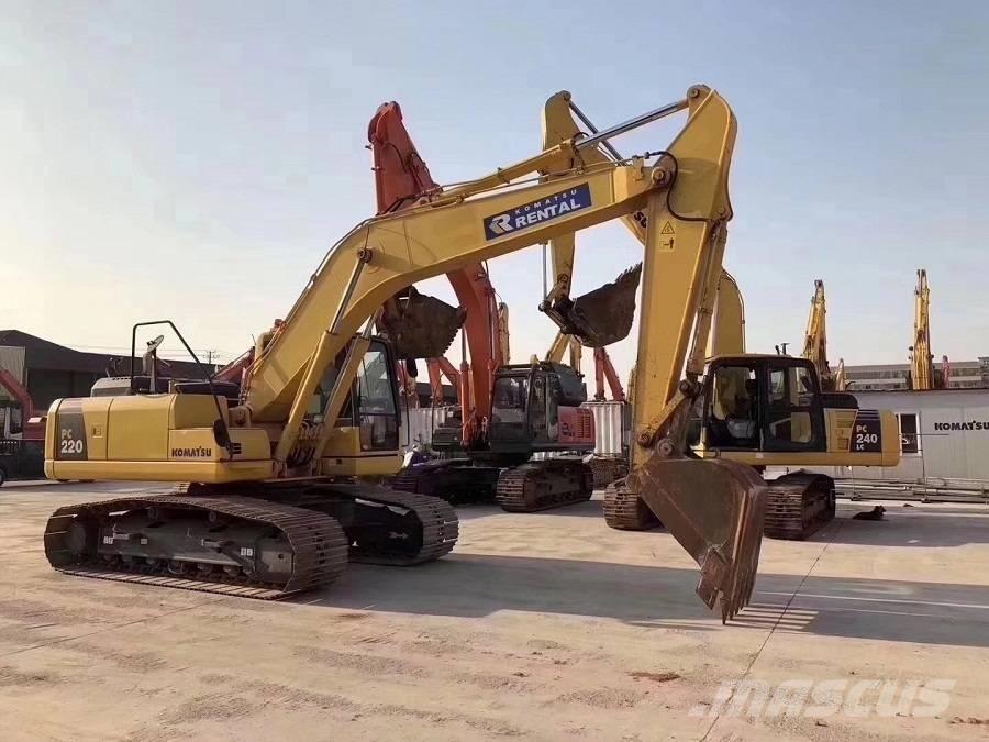 Komatsu pc220-7 Pásová rýpadla