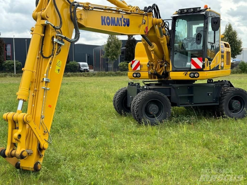 Komatsu PW180-11E0 Kolová rýpadla