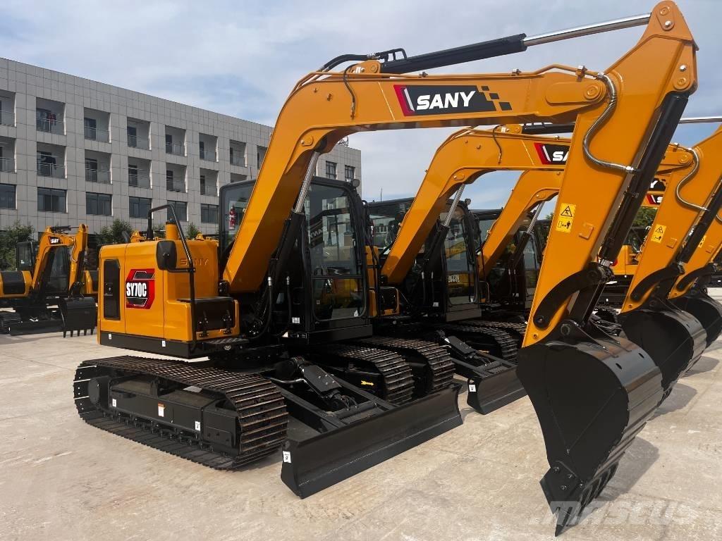 Sany SY 70 C Pásová rýpadla