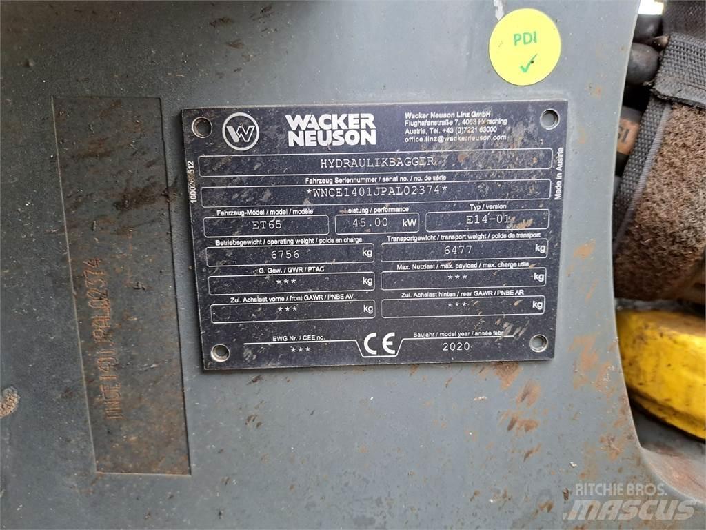 Wacker Neuson ET65 Pásová rýpadla