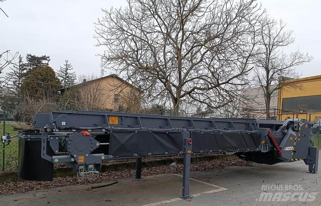 Dynapac SW6500 Krmítka, krmné žlaby