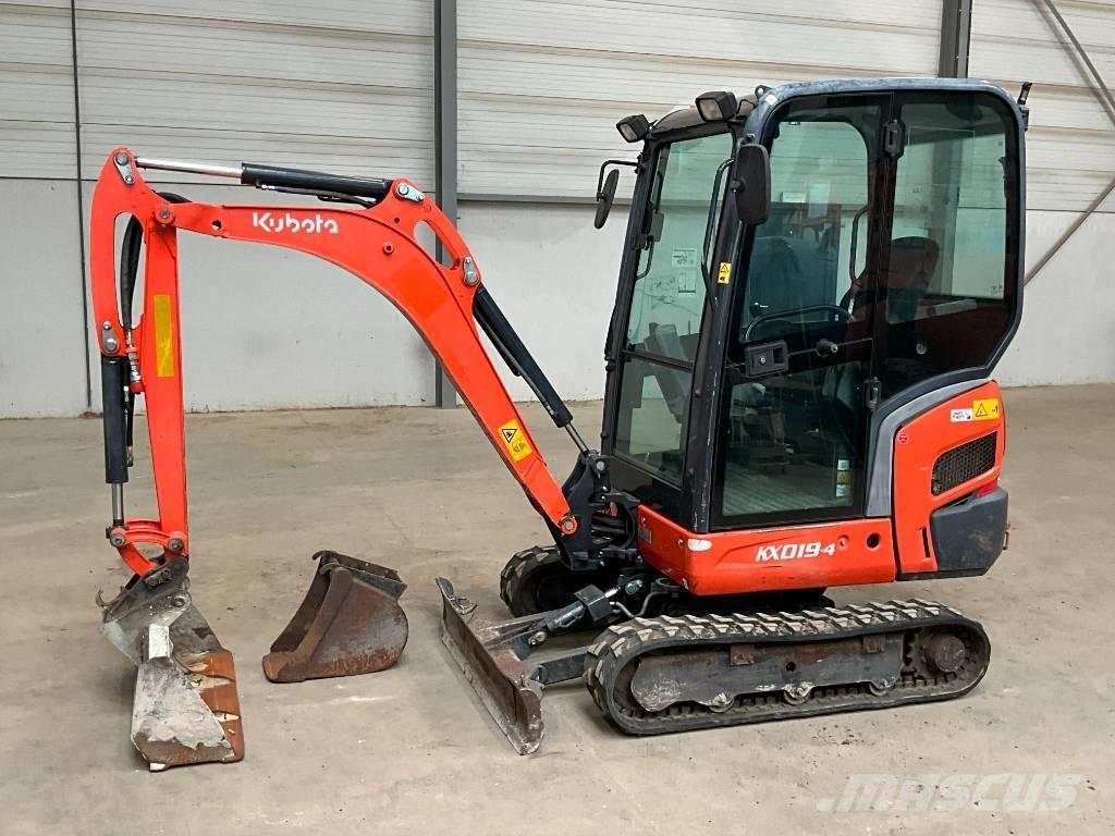 Kubota KX 019-4 Mini rýpadla < 7t