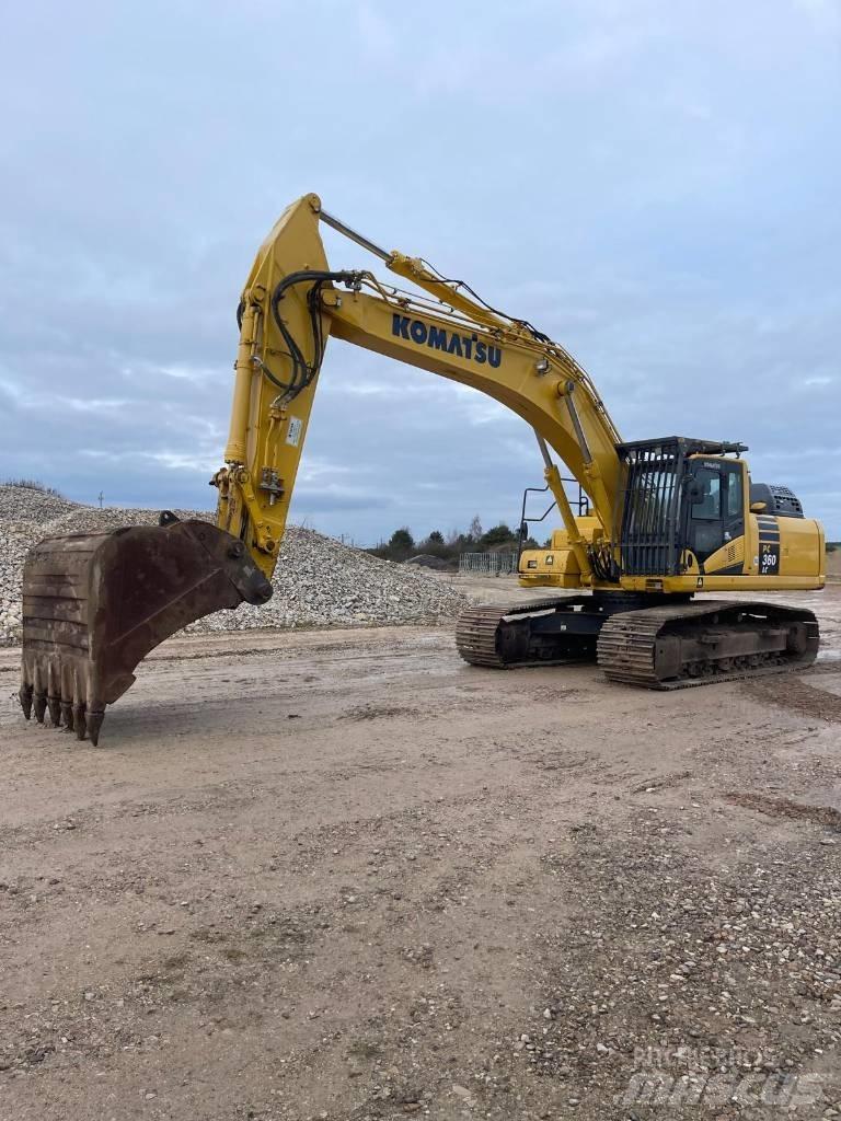 Komatsu PC360LC-11 Pásová rýpadla