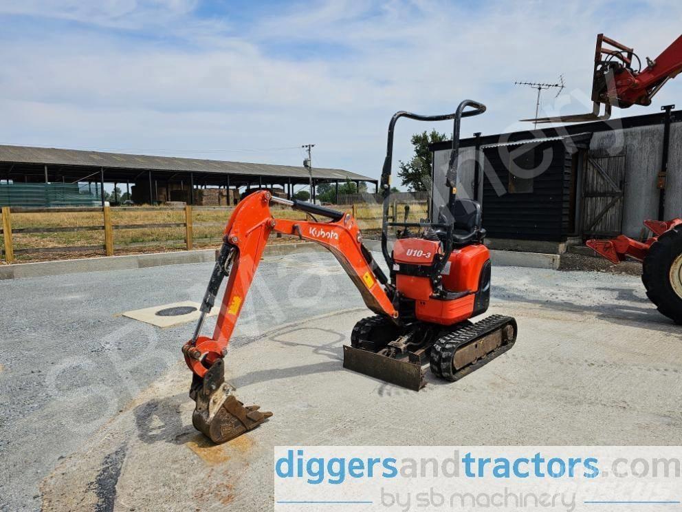 Kubota U 10-3 Mini rýpadla < 7t