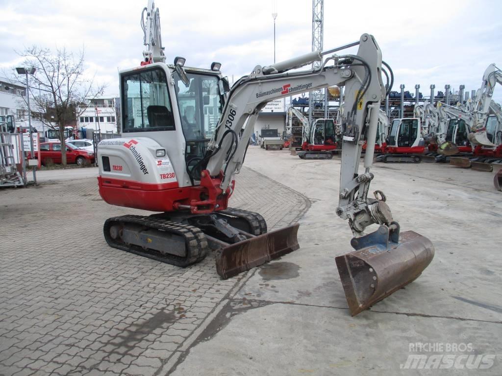 Takeuchi TB 230 Mini rýpadla < 7t