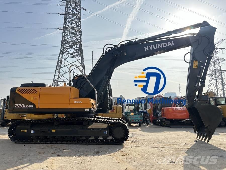 Hyundai R220LC-9S Pásová rýpadla