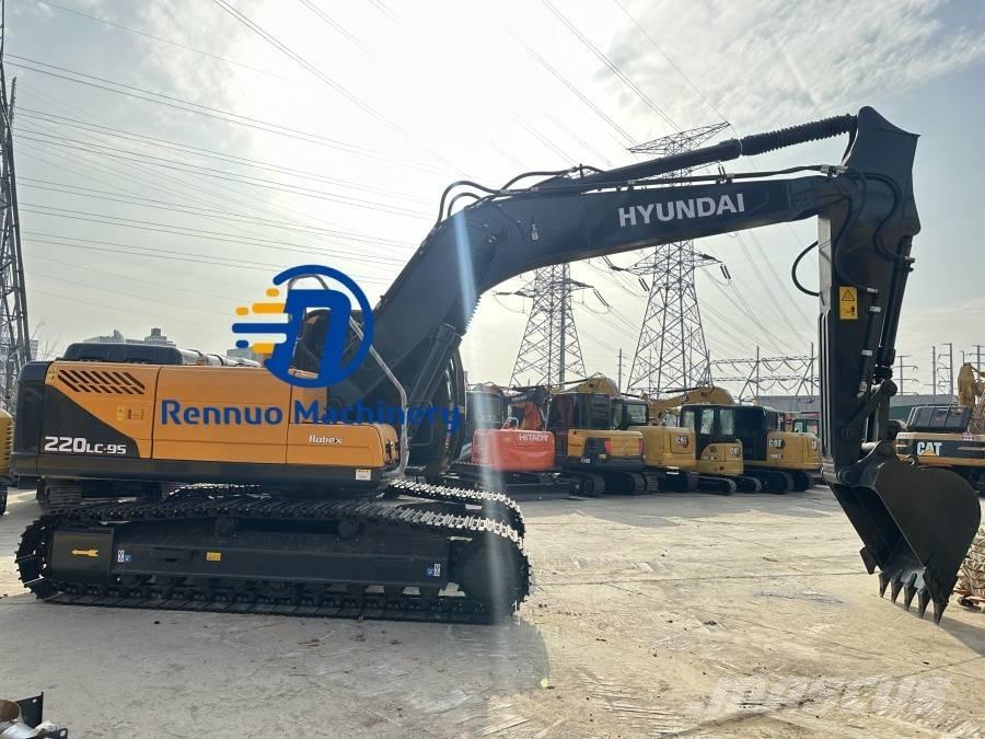 Hyundai R220LC-9S Pásová rýpadla