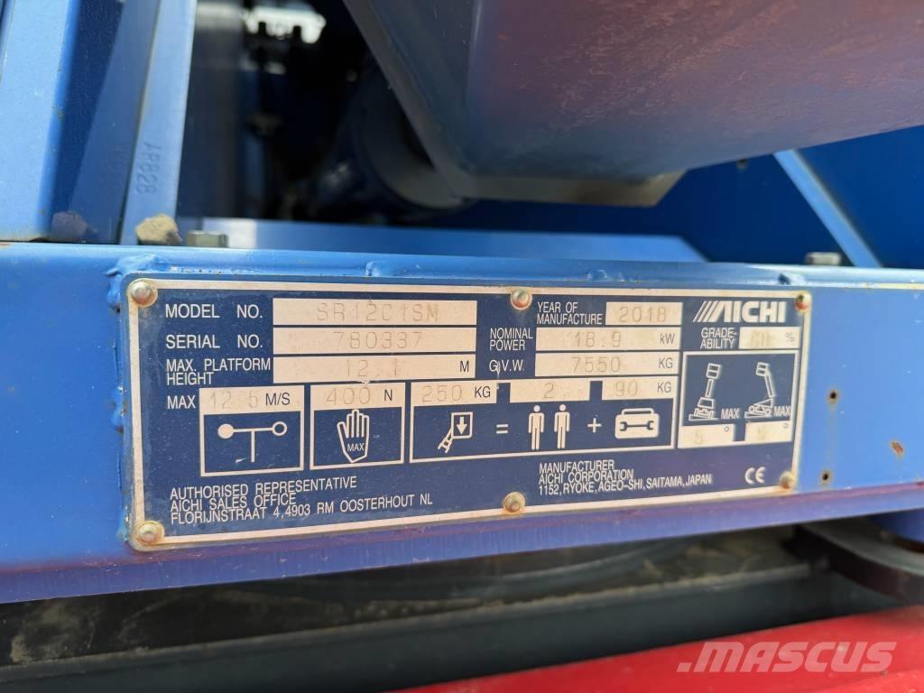 Aichi SR 12 CSM Teleskopické plošiny