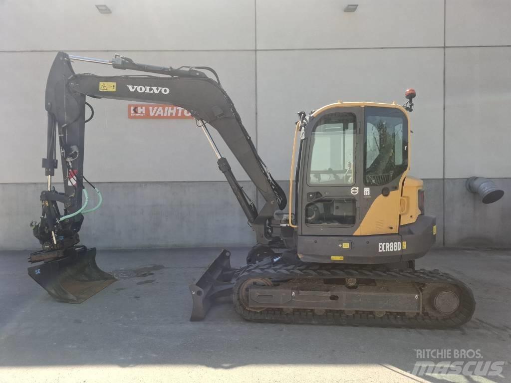 Volvo ECR 88 D Midi rýpadla 7t - 12t