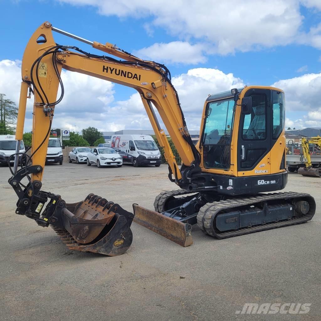 Hyundai R60CR9 Mini rýpadla < 7t