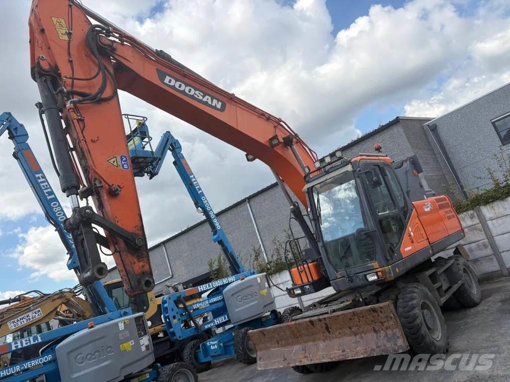Doosan DX210 WE-5 Kolová rýpadla