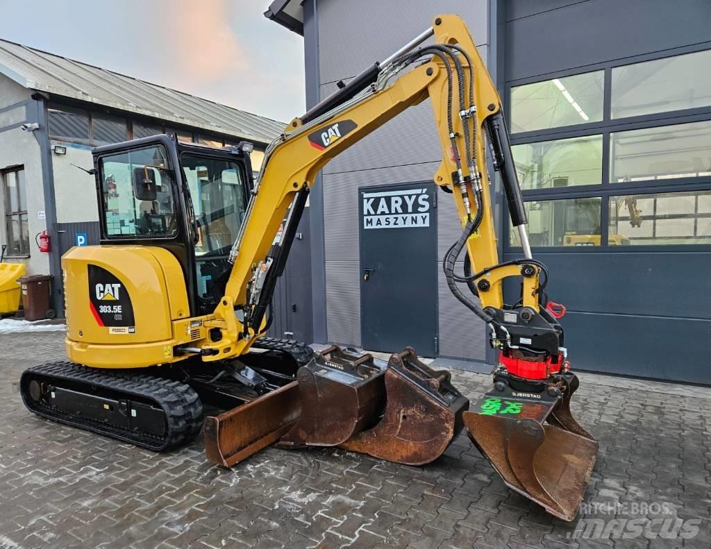 CAT 303.5 E CR Mini rýpadla < 7t