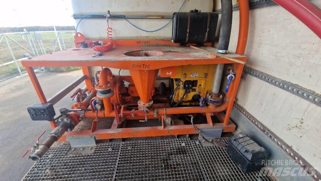  Sitetec M500D Příslušenství a náhradní díly k vrtným zařízením