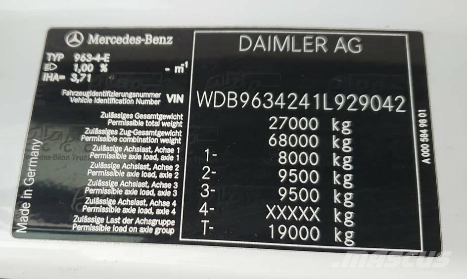 Mercedes-Benz Actros Tahače