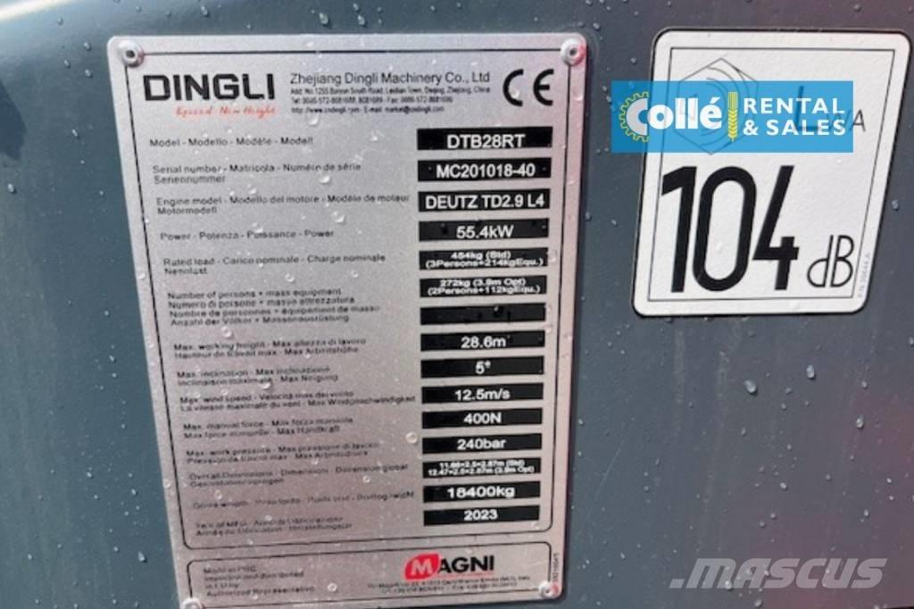 Magni DTB 28 RT | 2023 Teleskopické plošiny