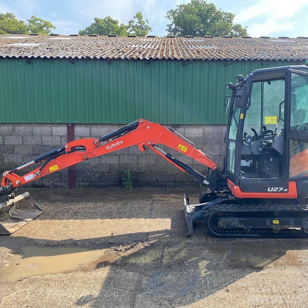 Kubota U 27-4 Mini rýpadla < 7t