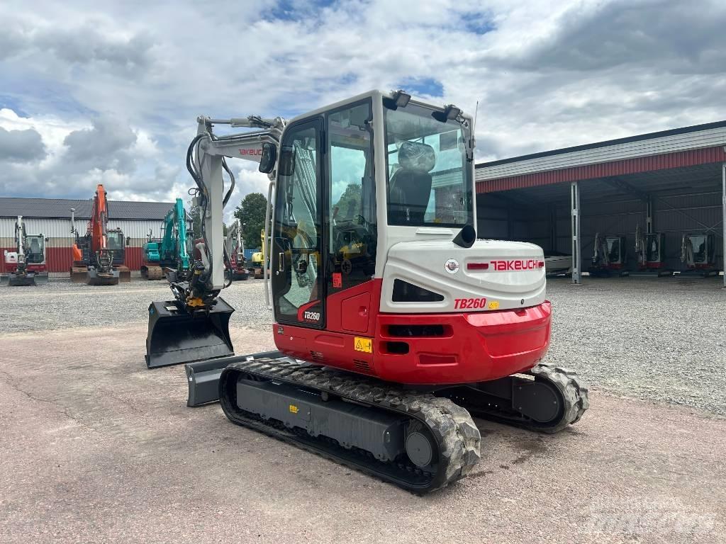 Takeuchi TB260 Mini rýpadla < 7t
