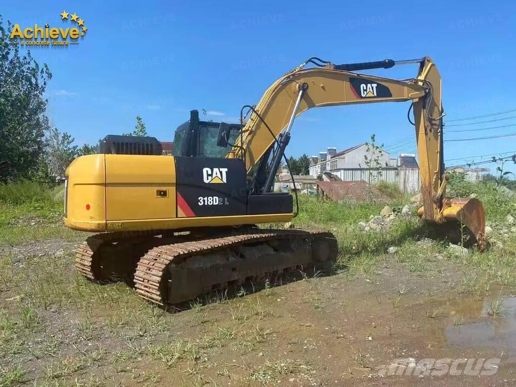 CAT 318D2L Pásová rýpadla